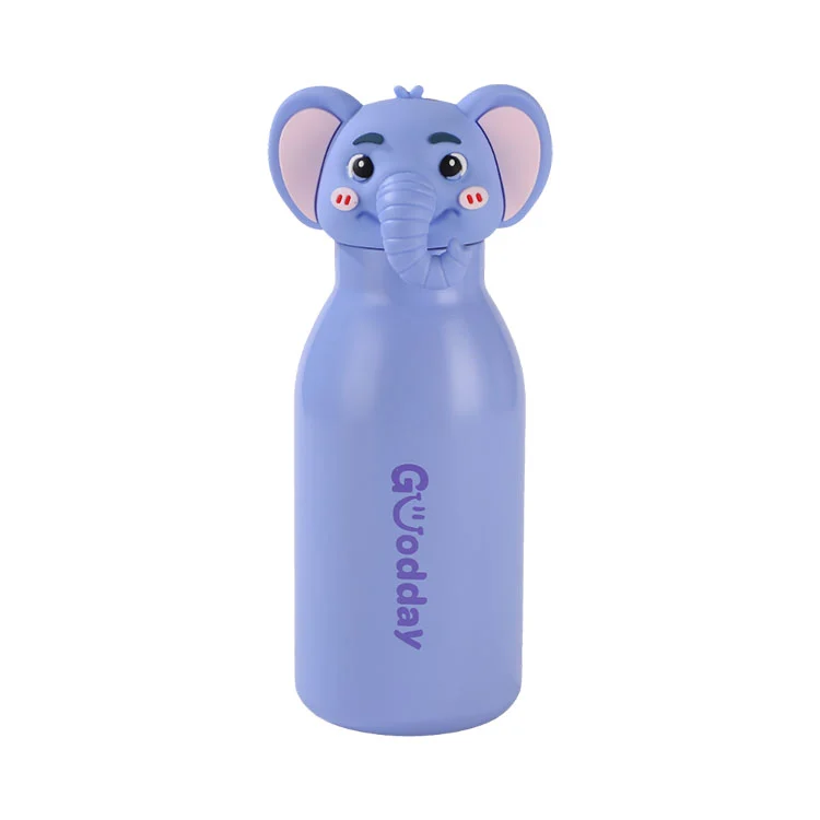 450ml Cartoon Head dječja čaša za vodu od nehrđajućeg čelika